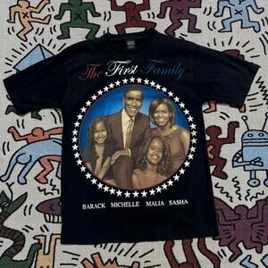 The First Family Obamas Graphic Tee